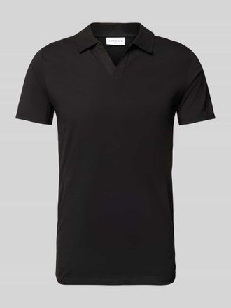 Lindbergh Lindbergh Poloshirt aus Baumwoll-Mix in Black, Gr&ouml;&szlig;e XXXL