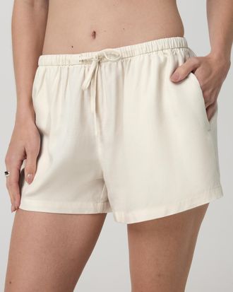 Vuori Clothing Trestles Twill Tie Shorts | Natural | XS, Size Extra Small