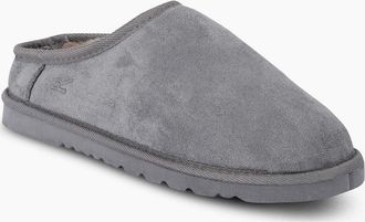 Regatta Womens Regatta Womens Solace Faux Fur Lined Indoor Mule - Grey - Size: 6.5