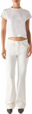 Amo Marcenia Boot Jean In Eggshell