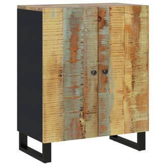 vidaXL Credenza 60x33x75 In Legno Massello Di Recupero Vidaxl
