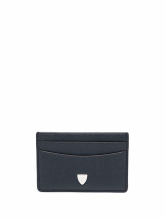 Aspinal of London Saffiano slim cardholder - unisex - Leather - One Size - Blue