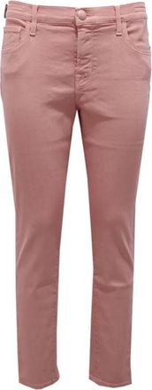 Jacob Cohen Kimberly Crop Broeken - Dames - Slim Fit Broeken - Roze - W31 - Katoen - Broeken