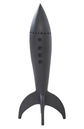 RENWIL Brooks Rocket Statue in Black at Nordstrom