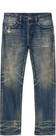 Cult of Individuality Rocker Slim Straight 602 Jeans In Moss