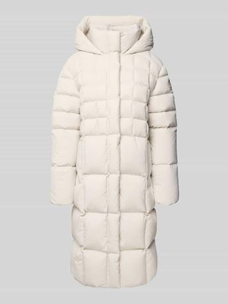 Marc Cain Daunenmantel mit Kapuze in Sand, Gr&ouml;&szlig;e 42