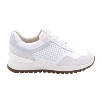 Geox Schoenen, Dames, Wit, 37 EU, Amatola Sneaker