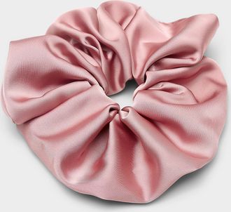 Simons Womens Large satin coloured scrunchie