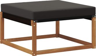 vidaXL Reposapi&eacute;s De Exterior Madera De Acacia S&oacute;lida Natural Vidaxl