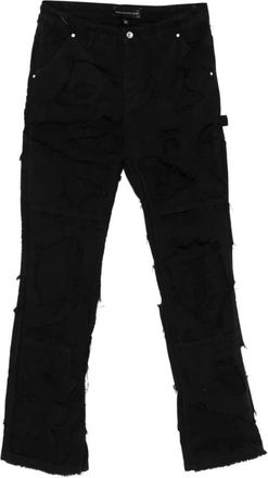 Who Decides War by Ev Bravado Unearthed Pant - Heren - Regular Fit Jeans - Zwart - W30 - Katoen - Jeans