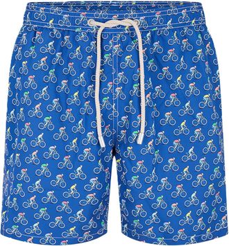 MC2 Saint Barth Blue Lighting Micro Fantasy Swim Shorts