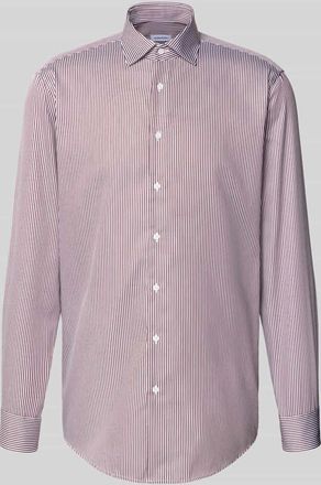 Seidensticker Regular Fit Business-Hemd mit Knopfleiste in Rot, Größe 39