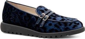 Amalfi By Rangoni Erik Wedge Sneaker in Oceano Dizy Night Vernice Trim at Nordstrom, Size 6.5