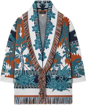 Alanui Island Soul Wool Cardigan