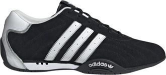 adidas Racer Low Sneaker Ge&iuml;nspireerd door Racen - Heren - Skateschoenen - Zwart - 42 EU - Su&egrave;de - Fitness