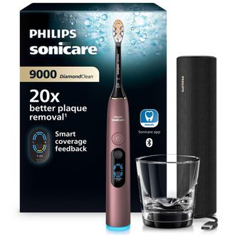 Philips Cepillo De Dientes El&eacute;ctrico Recargable Philips Sonicare Diamondclean 9000 Hx9213/85 Malva Ultras&oacute;nico Bluetooth 62 000 Movimientos/min