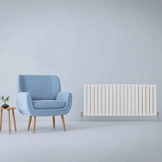 MonsterShop Designer Flat Panel Radiators Gloss White 600mm x 1400mm