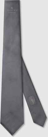 Gucci Silk Tie, Grey