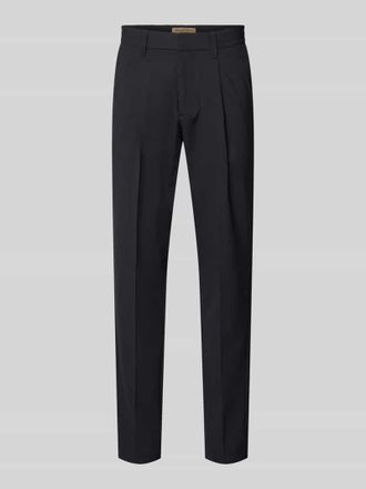 Marc O'Polo Tapered Fit Weite Hose MOROT JOGGER - Marc OPolo &times; DFB Travel Collection in Dunkelblau, Gr&ouml;&szlig;e 32/32