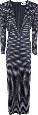 Rixo Dress Crystal Embellishment Amalia