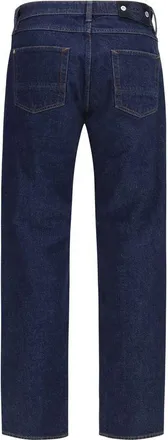 Stone Island Cotton Straight-Leg Jeans - Blue