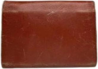 Celine Pre-owned Vintage Portemonnee - Dames - Vintage Accessoires - Bruin - ONE Size - Leer - Vintage