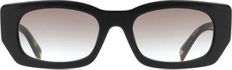 Prada PR B05S 3890A7 Womens Sunglasses Black Size 53
