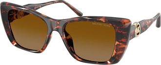 Michael Kors MK2270U TOKYO Polarized 40319P Womens Sunglasses Tortoiseshell Size 53