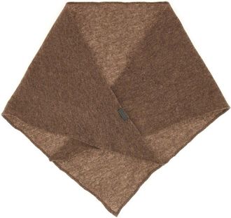 Brunello Cucinelli Cashmere Scarf With Necklace