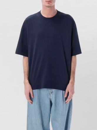 Dries Van Noten cotton oversized crew neck t-shirt