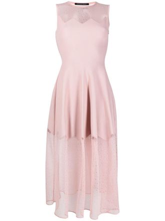 Antonino Valenti Maxi-jurk met uitgesneden detail - Roze