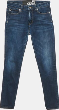 Love Moschino Navy Blue Denim Jeans S Waist