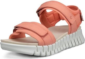 Ecco Gruuv Sol Sandalen f&uuml;r Damen | rosa