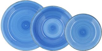 Quid Vajilla Loza Vita Azul 18 Piezas