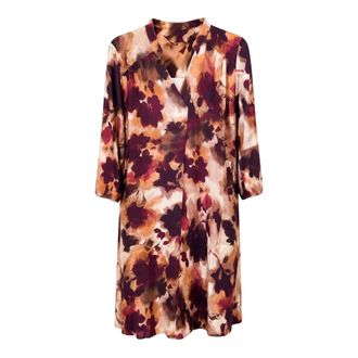 2-Biz Jurken - Dames - Casual kleedjes - Veelkleurig - L - Kleedjes
