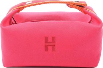 Herm&egrave;s Pre-owned Hermes Small Toile Bride A Brac Case Ladies EQWWNZL30J4FNAO4