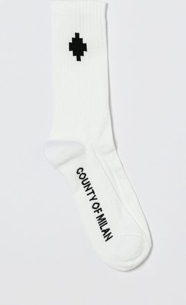 Marcelo Burlon Calze County Of Milan in cotone stretch con logo jacquard