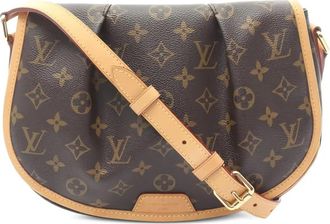 Louis Vuitton Borsa a spalla Menilmontant PM 2011 - Marrone