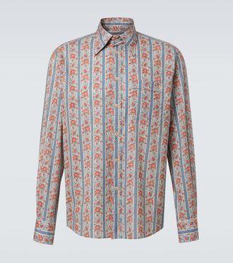 Valentino Printed cotton shirt