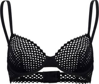 Wolford Reggiseno Romantico in Rete - - Underwear - Donna - Nero - 2C IT