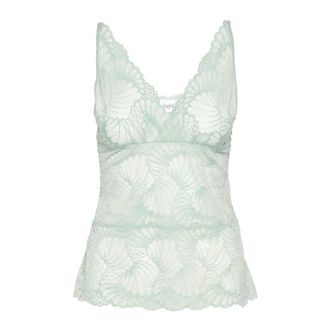 Saint Tropez Donna, Top, Verde, XS, new