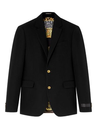 Versace Tailored Black Wool Jacket