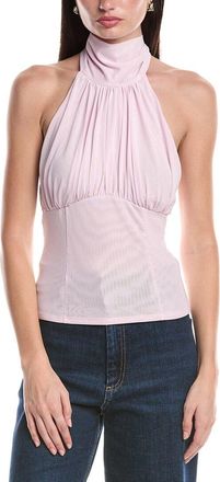 AFRM Afrm Lune Tie Neck Open Back Top