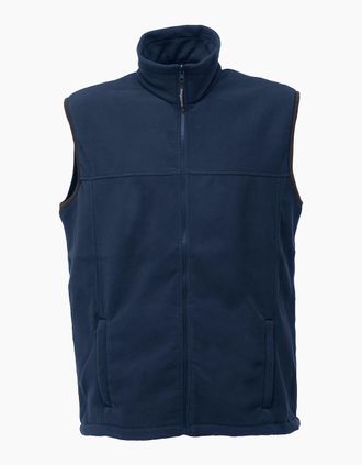 Regatta Mens Regatta Mens Haber II 250 Series Anti-pill Fleece Bodywarmer / Sleeveless Jacket - Navy - Size: 44/Regular