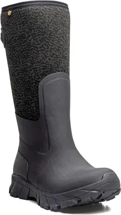Bogs Whiteout II Waterproof Boot in Black Black at Nordstrom, Size 10