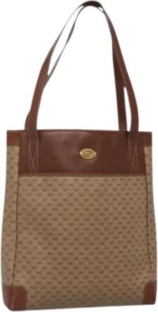 Gucci Pre-owned Canvas gucci-bags - Dames - Vintage Shopper - Beige - ONE Size - Vintage