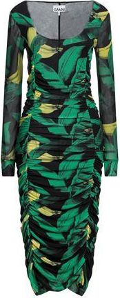 Ganni DRESSES - Midi dresses sur YOOX.COM