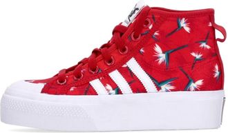 adidas Fitness, Dames, Rood, 37 1/3 EU, Nizza Platform Mid Tm WX Thebe Magugu