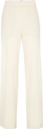 Brunello Cucinelli Loose cigarette trousers in Milk at Nordstrom, Size 44 It