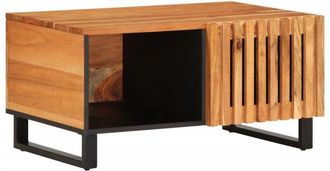 vidaXL Coffee Table 80x51x40 cm Solid Wood Acacia Vidaxl